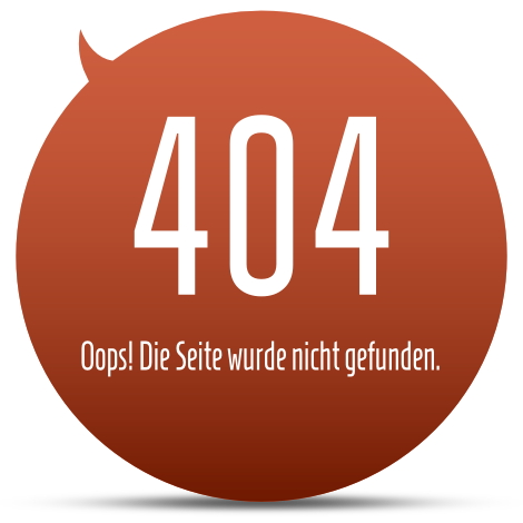 404 - Seite wurde nicht gefunden